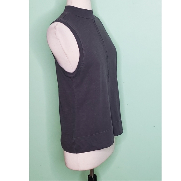 ANTHROPOLOGIE Mock Neck Sleeveless Tank - Picture 3 of 8